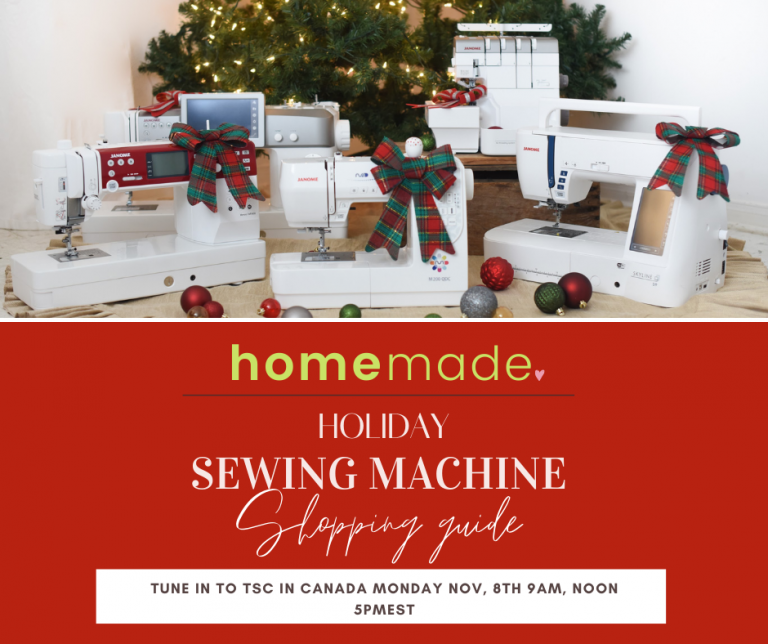 Holiday Sewing Machine Shopping Guide HomeMade