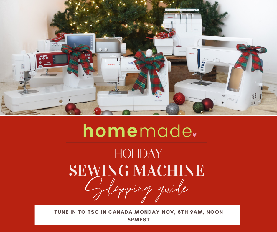 Janome Sewing Machine Holiday Shopping Guide